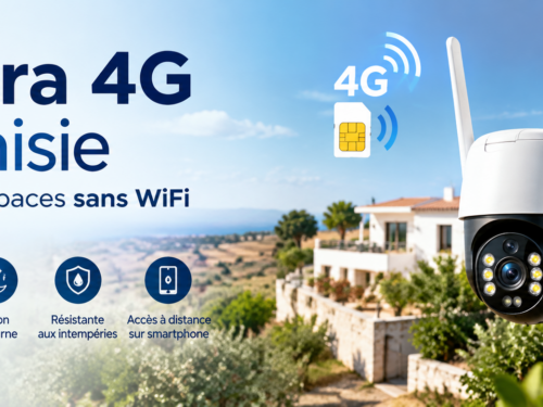 Caméra 4G en Tunisie : la solution de surveillance sans WiFi