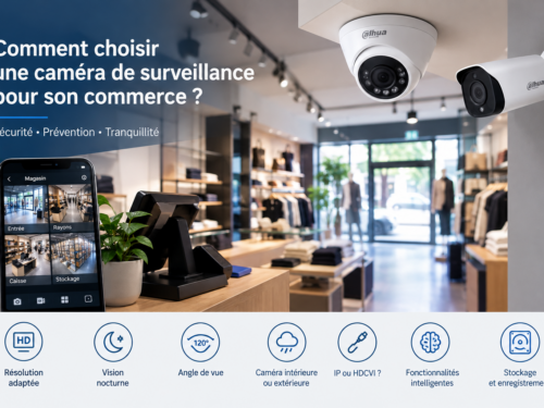 Comment choisir une caméra de surveillance pour son commerce ?
