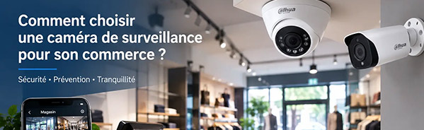 Comment choisir une caméra de surveillance pour son commerce ?