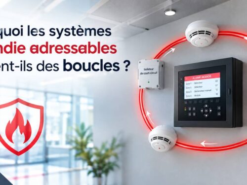 Pourquoi les systèmes incendie adressables utilisent-ils des boucles ?